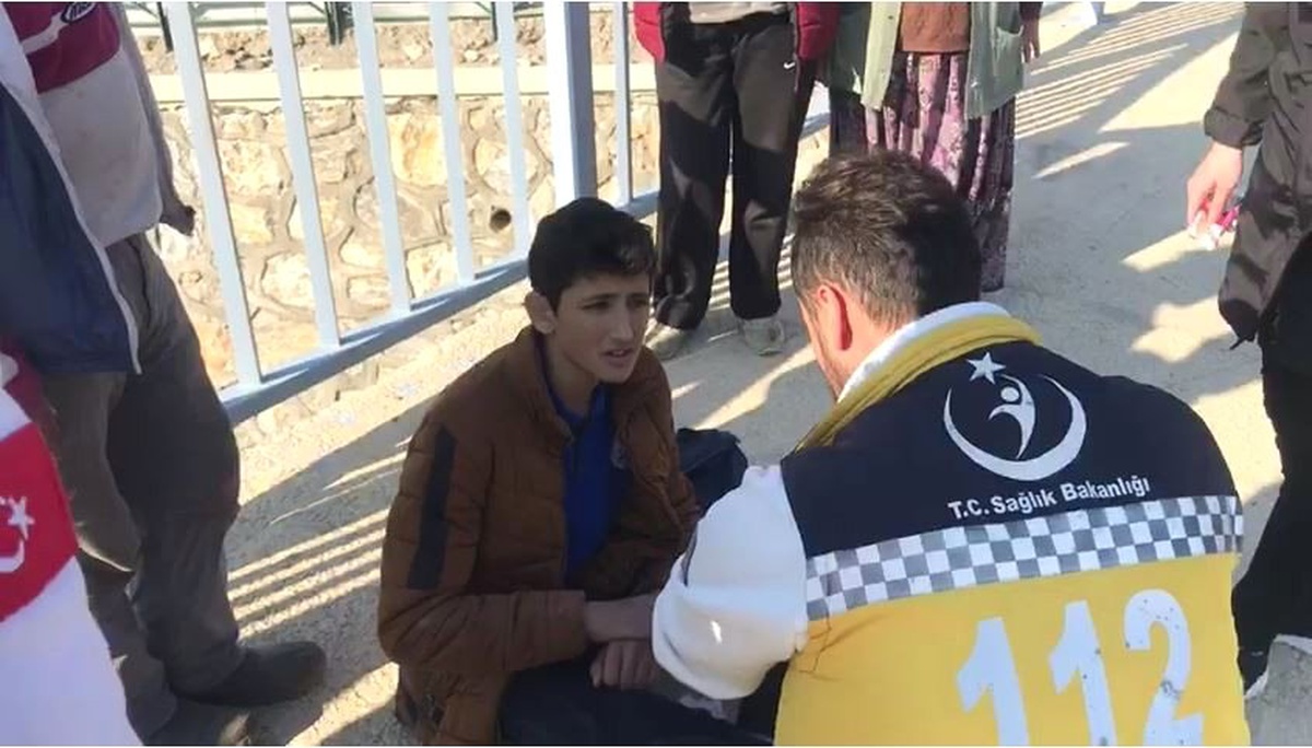 Takılı Kalan Gaz Teli Kazaya Sebep Oldu