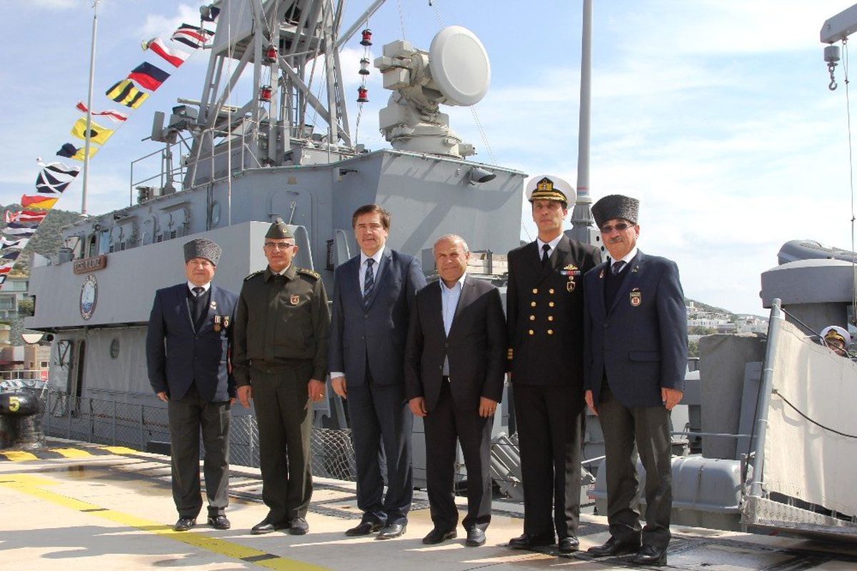 Tcg Yıldız, Bodrum\'da