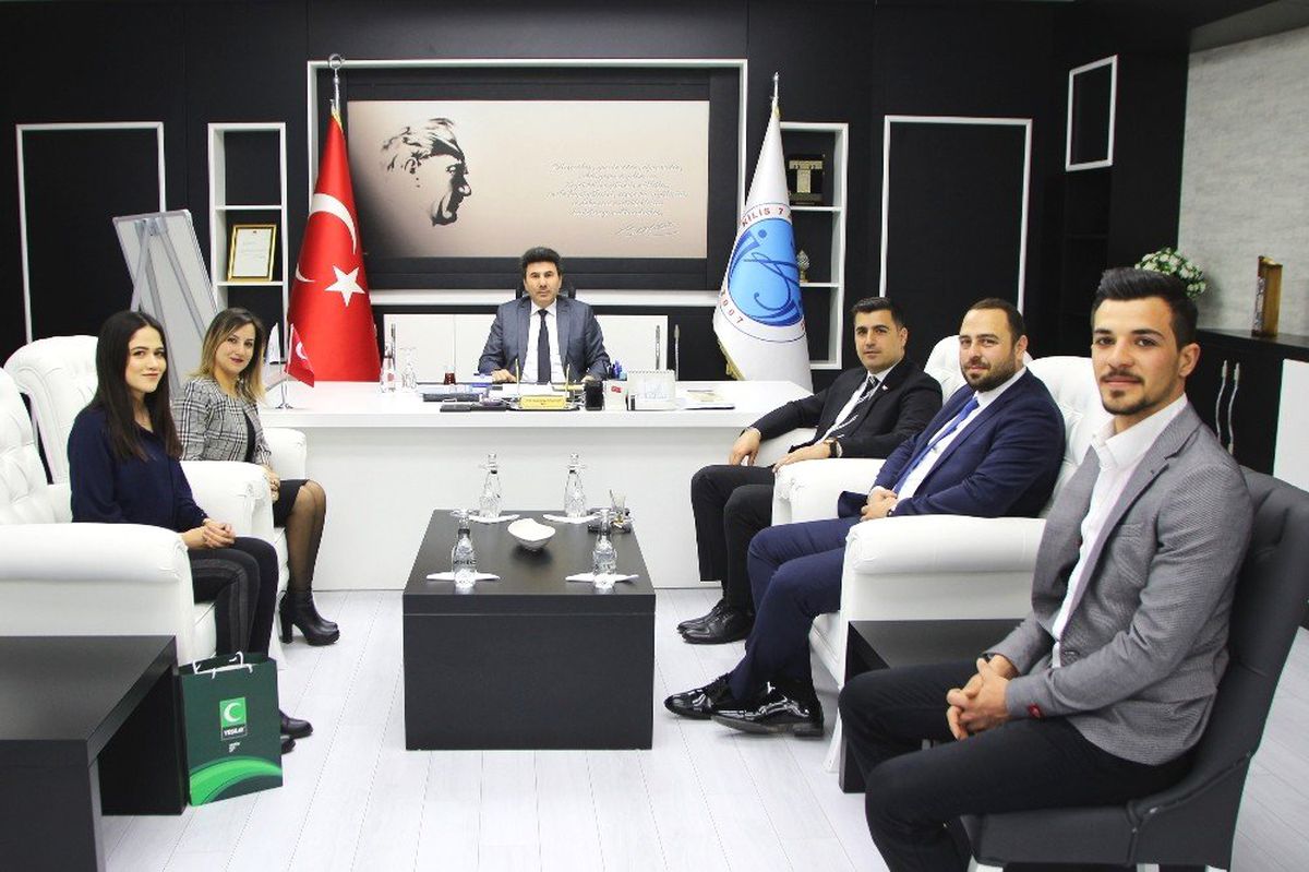 Yeşilay Derneği\'nden Rektör Karacoşkun\'a Ziyaret