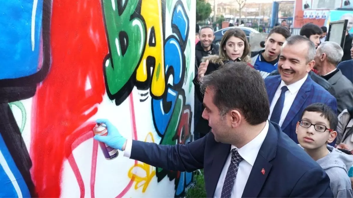 Avcılar\'da Bağımlılığa \'Grafiti\' ile Farkındalık