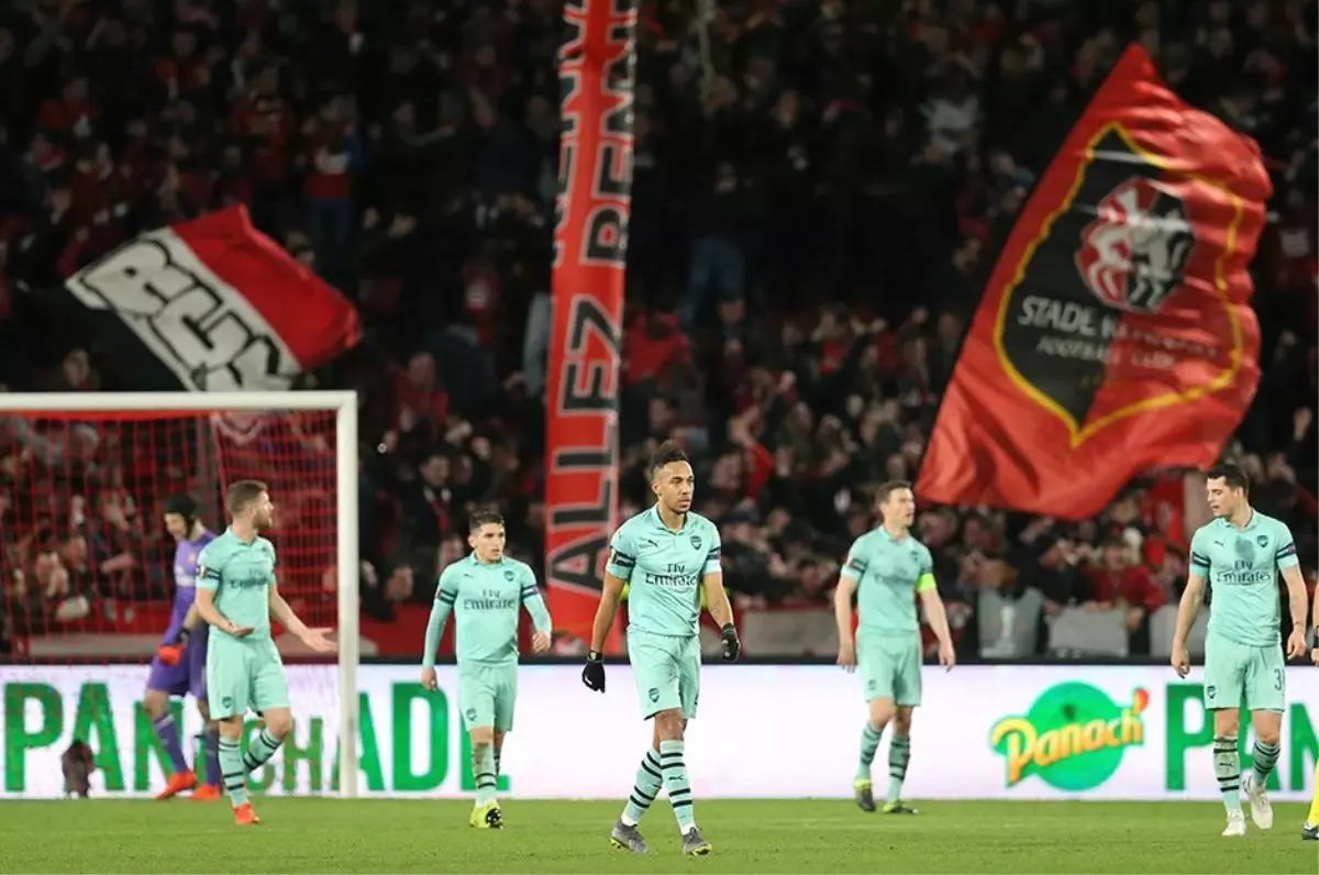 Avrupa Liginde Arsenal, Deplasmanda Rennes\'e 3-1 Yenildi