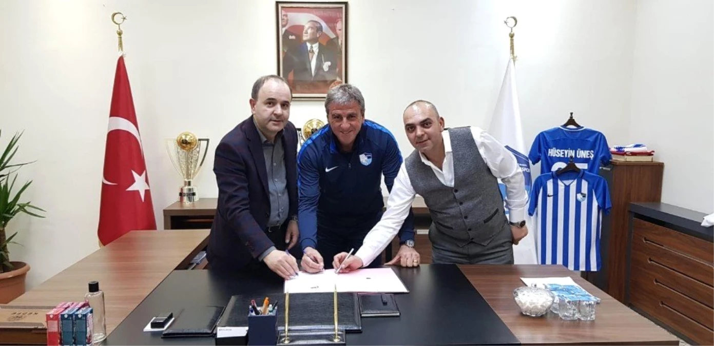 Bb Erzurumspor, Hamza Hamzaoğlu ile 1.5 Yıllık Sözleşme İmzaladı