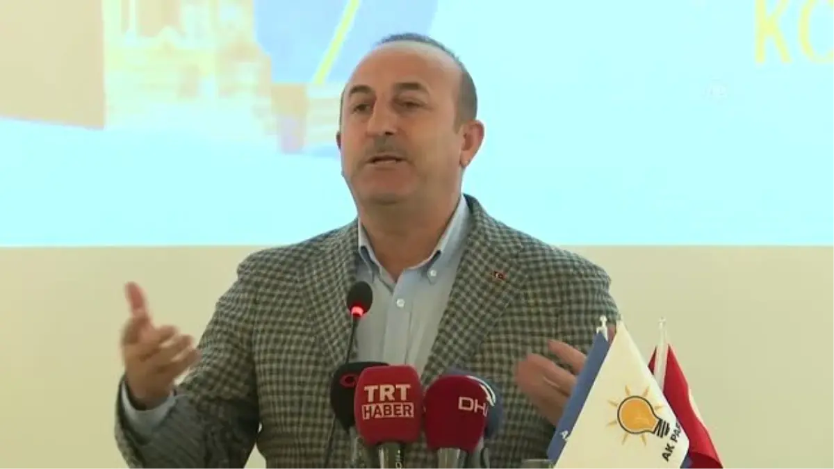 Çavuşoğlu: "İzmir\'de ve Türkiye\'de Hdp\'nin Yerleştirdiği Tüm Belediye Meclis Üyeleri Bizzat PKK...