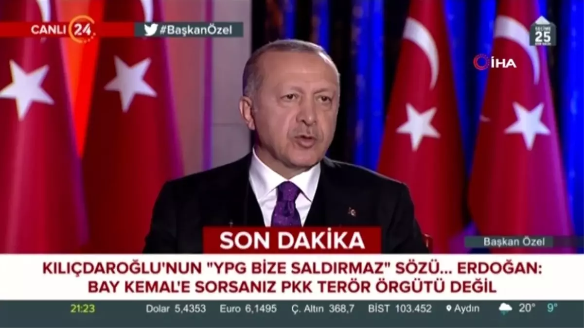 Cumhurbaşkanı Erdoğan\'dan Kılıçdaroğlu\'na Ypg Tepkisi