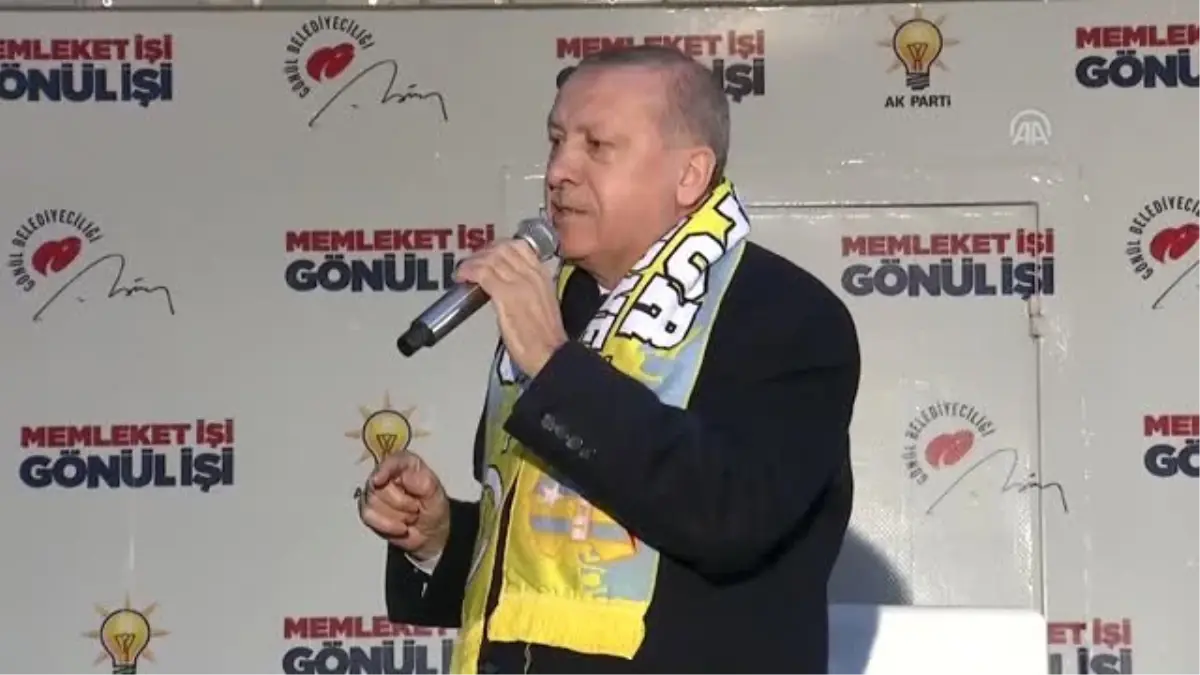 Cumhurbaşkanı Erdoğan: "Doğu ve Güneydoğuya 290 Katrilyon Liralık Kamu Yatırımı Yaptık"