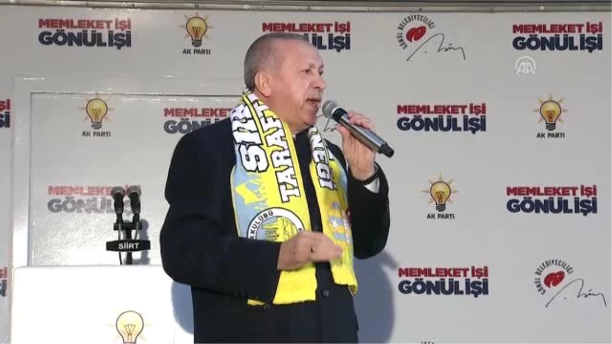 Cumhurbaşkanı Erdoğan: "Mesele Yıkmak Değil, Yapmaktır"