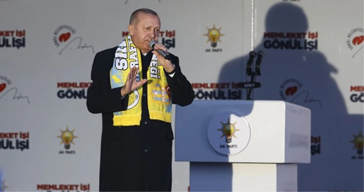 Erdoğan, Hapse Girmesine Neden Olan Şiiri Siirt\'te Okudu