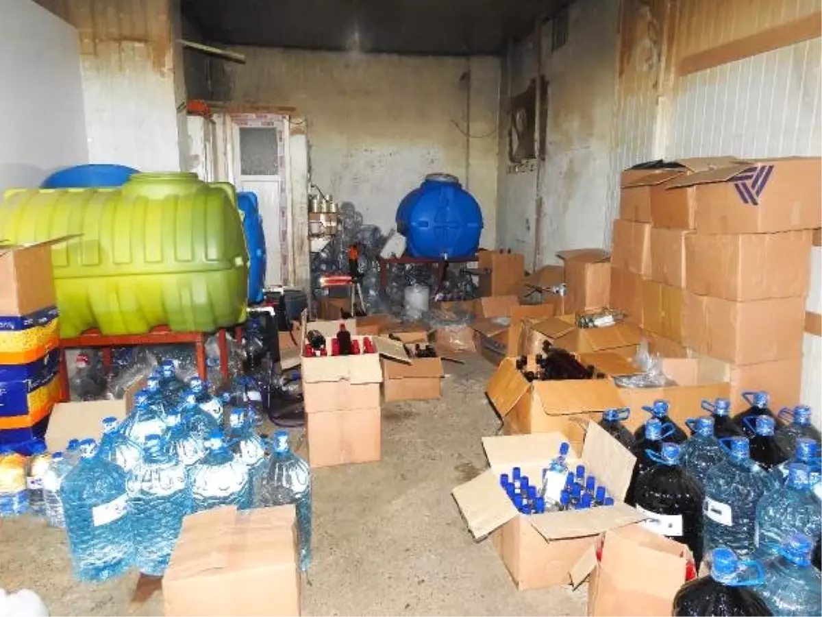 Gaziantep\'te Sahte İçkiye 3 Tutuklama