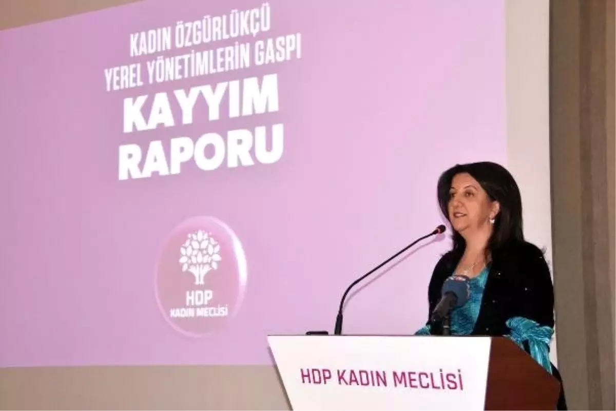 Hdp Eş Genel Başkanı Buldan, Van\'da Konuştu