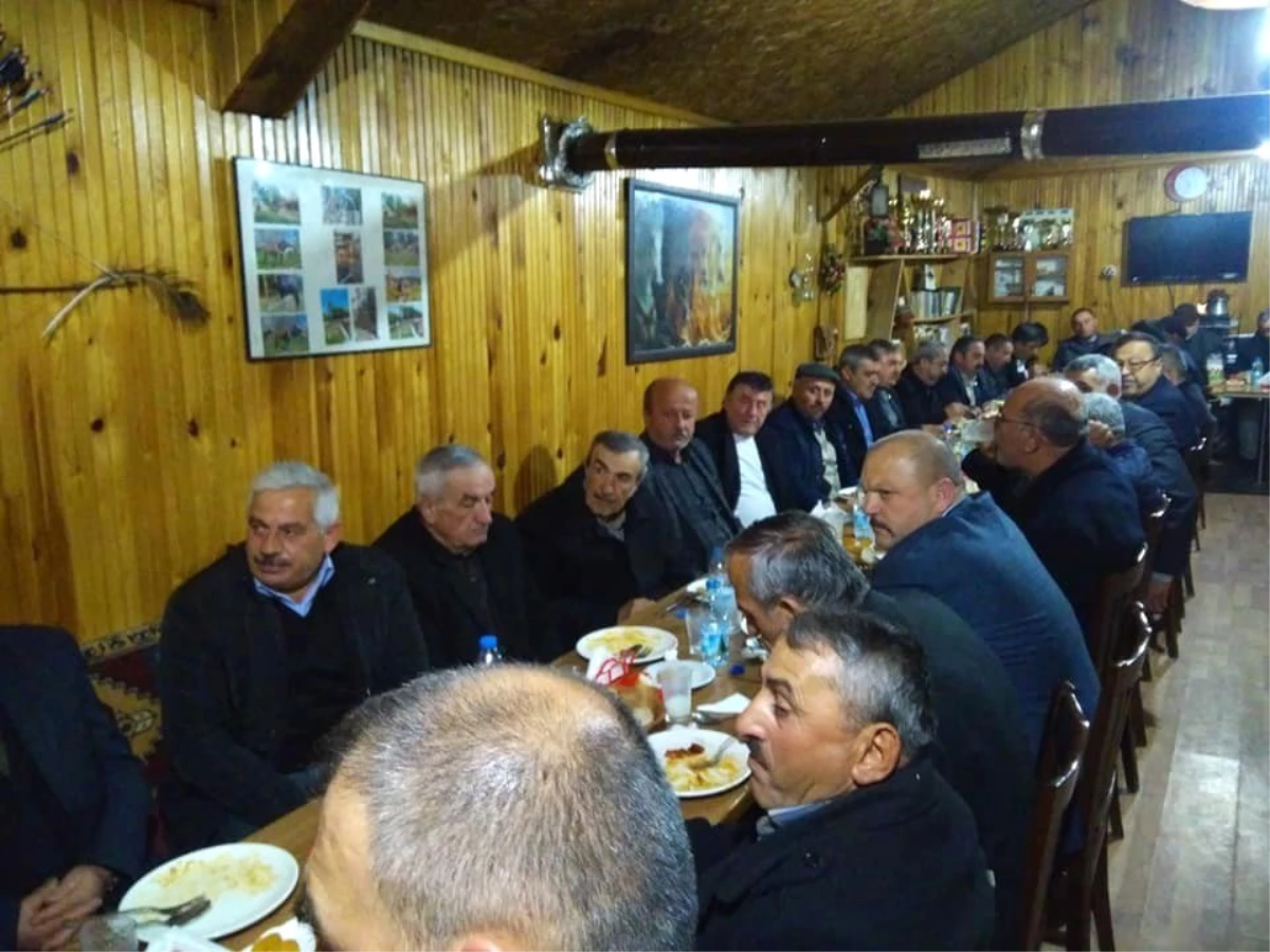 MHP İl Başkan Aydın, Daday\'da Muhtarla Bir Araya Geldi