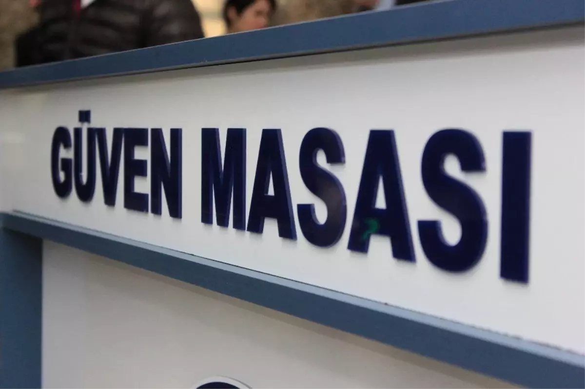 Polis Merkezlerinde "Güven Masası" Uygulaması Hayata Geçirildi