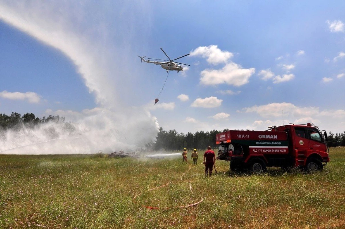 Su Toplama Çukurları Yangın Sezonuna Hazırlanıyor