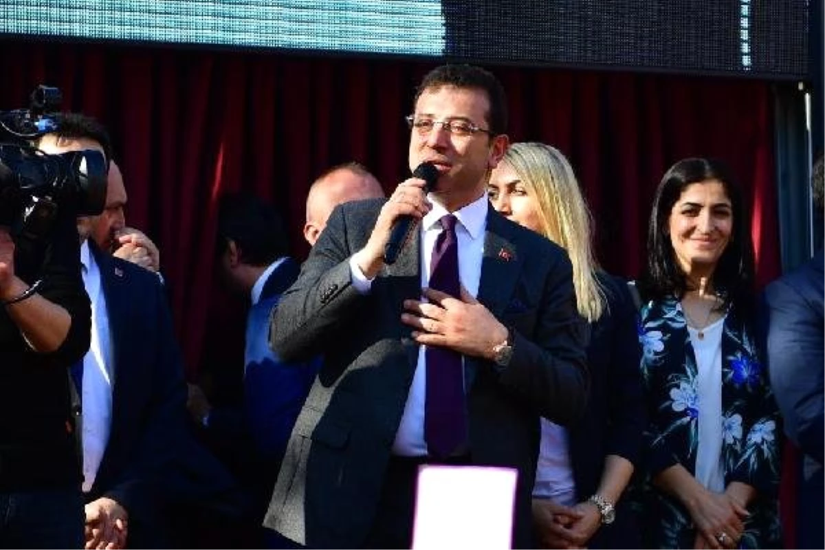 İmamoğlu Samandıra\'da Miting Düzenledi