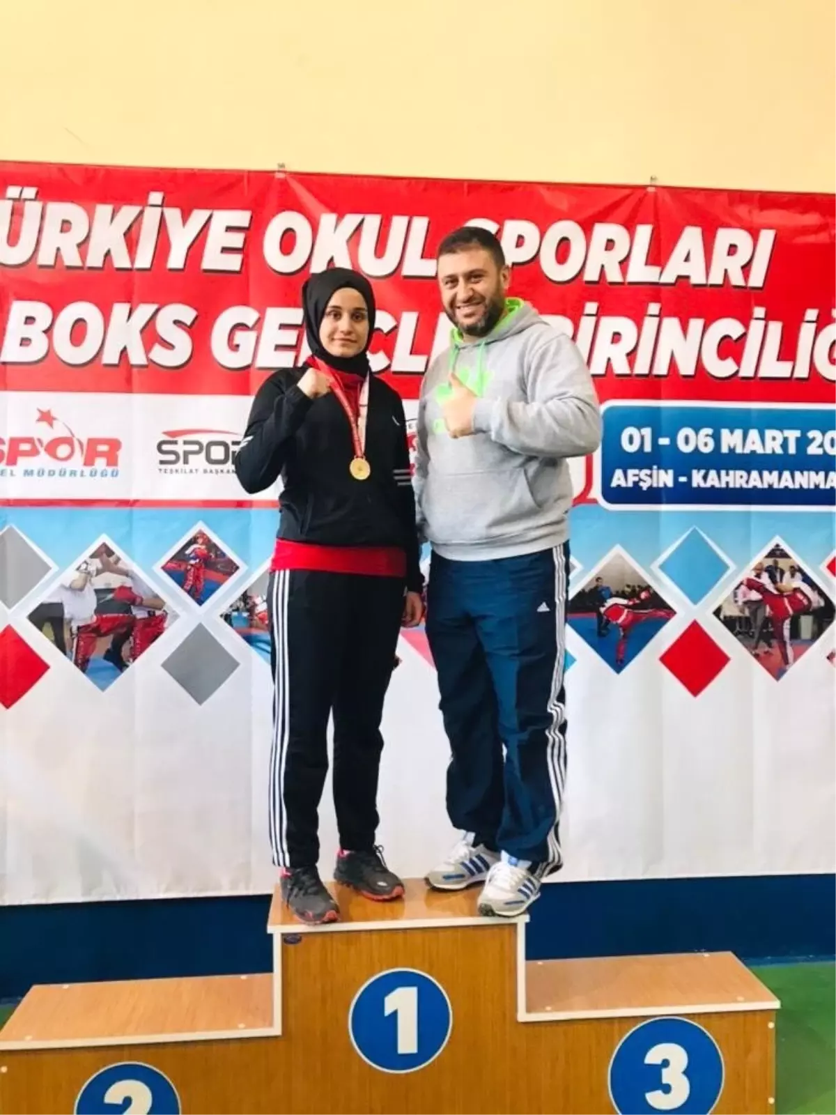 Meram Belediyesporlu Şeyma İyiel, Gençler Kick Boks Türkiye Şampiyonu Oldu