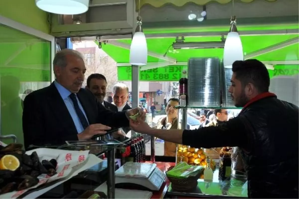 Mevlüt Uysal\'dan Esnaf Ziyareti