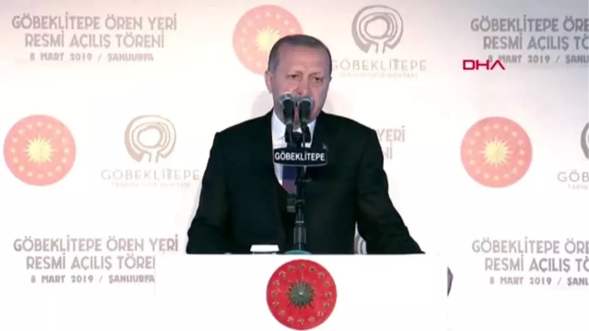 Şanlıurfa - Cumhurbaşkanı Erdoğan Göbeklitepe\'nin Açılış Törenine Katıldı- Tamamı Ftp\'de