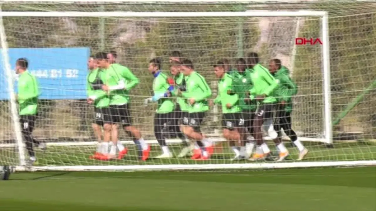 Spor Atiker Konyaspor Taktik Çalıştı