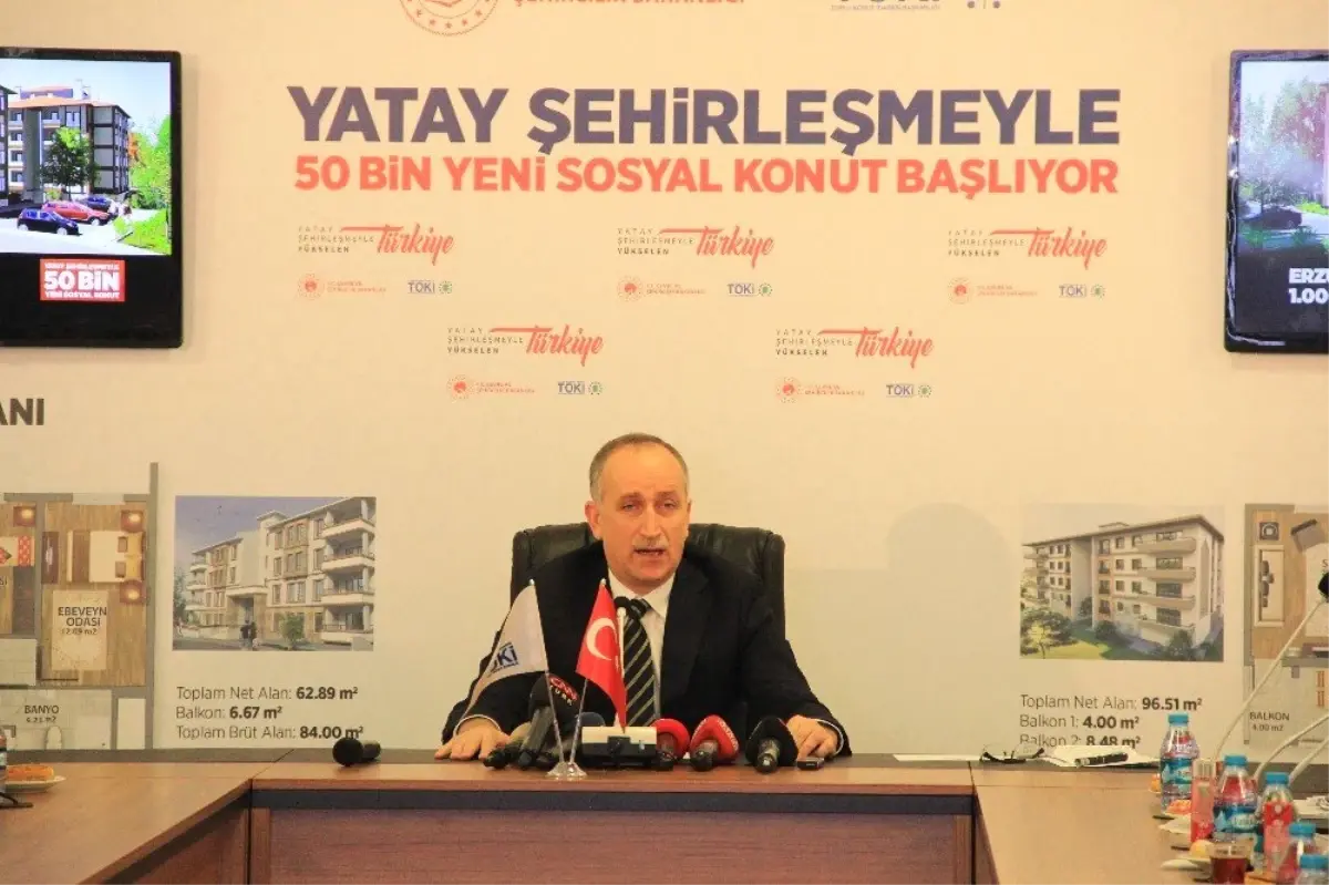 TOKİ 67 Şehirde Yapılacak 50 Bin Konut Projesini Tanıttı