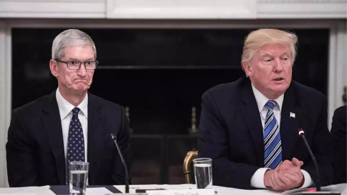 Trump\'ın "Tim Apple" Gafına, Tim Cook Twitter\'da Eğlenceli Bir Karşılık Verdi