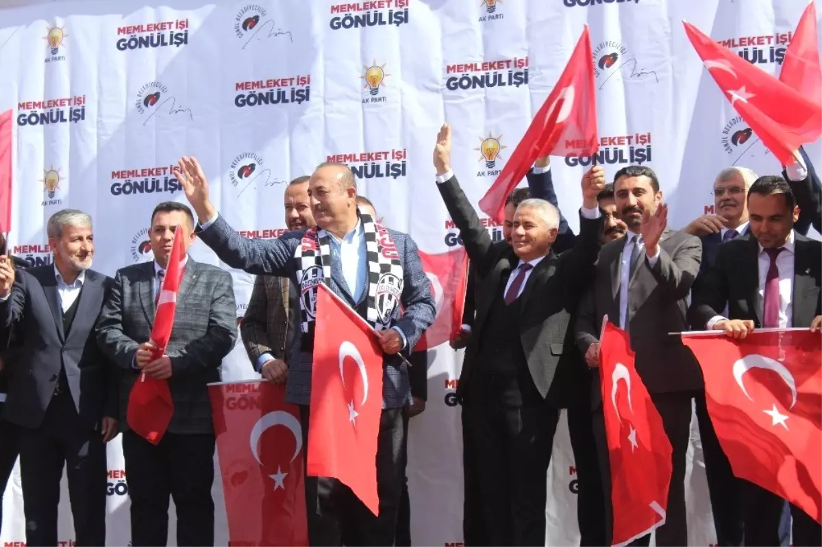 Bakan Çavuşoğlu: "Pkk, Hdp ve CHP Üzerinden Şehirlere Yerleşmek İstiyor"