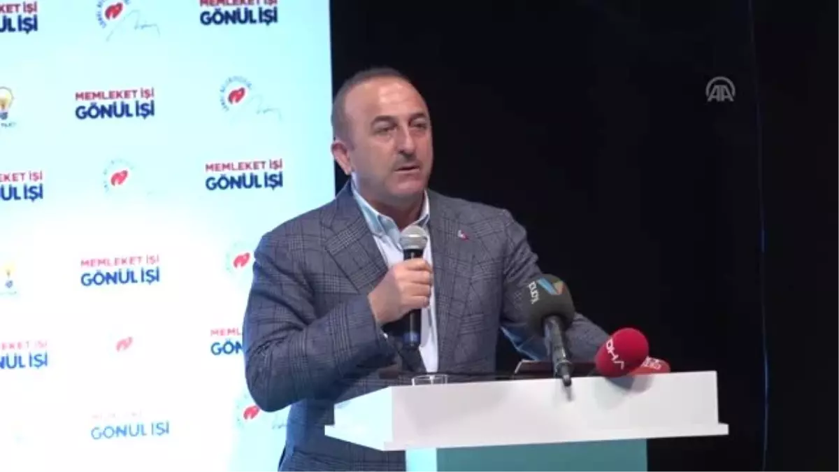 Çavuşoğlu: "Bizim İttifakımızı Kuranlar Vatanı Milleti İçin Bayrağı İçin Her An Şehit Olmaya Hazır...