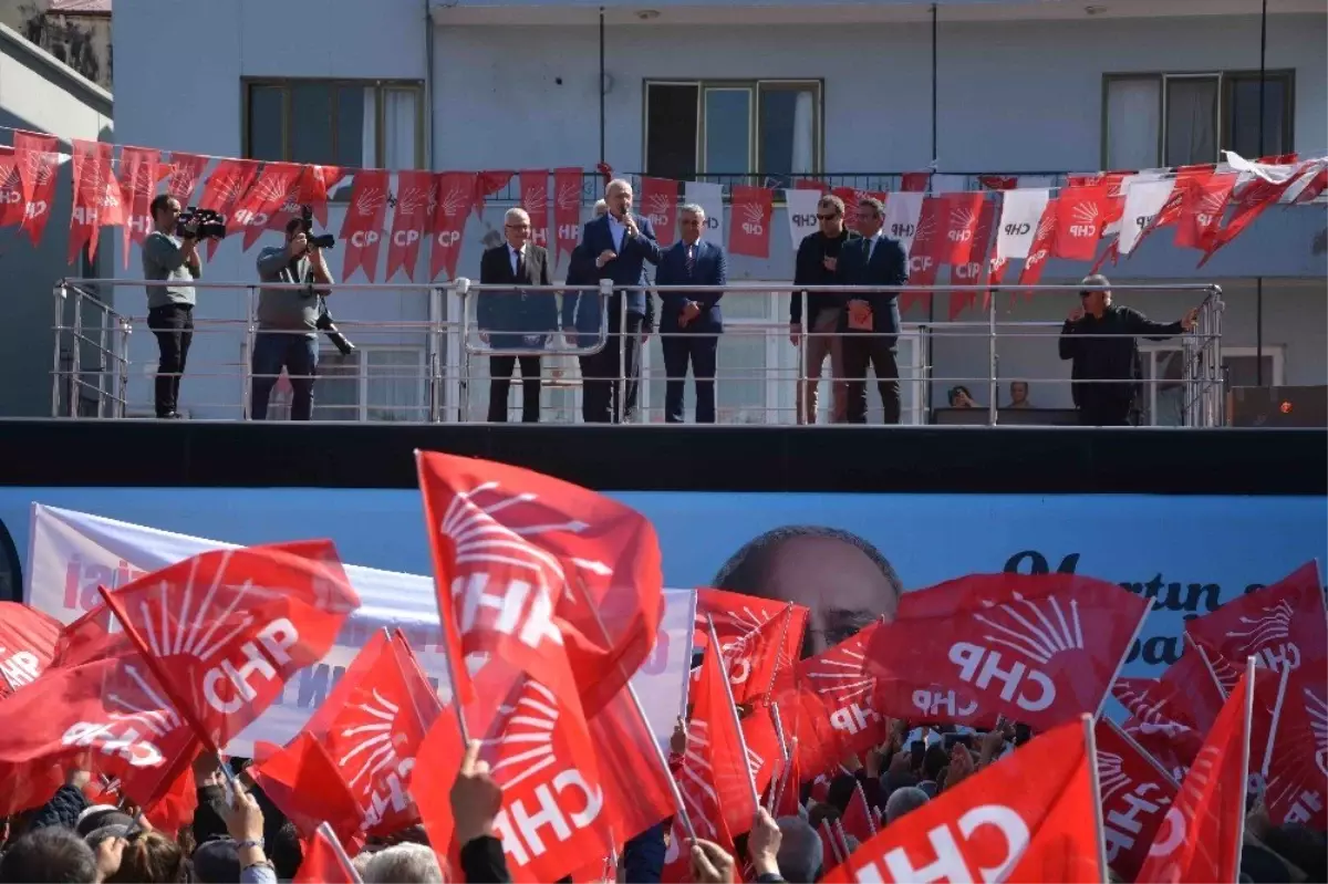 CHP Genel Başkanı Kılıçdaroğlu Dalaman\'da Vatandaşlara Seslendi