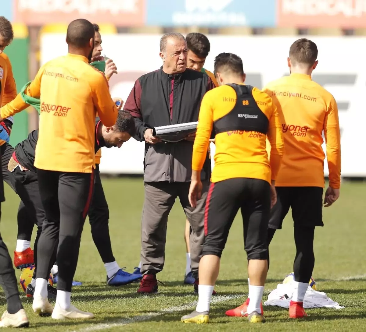 Galatasaray Antalyaspor Hazırlıklarını Sürdürdü