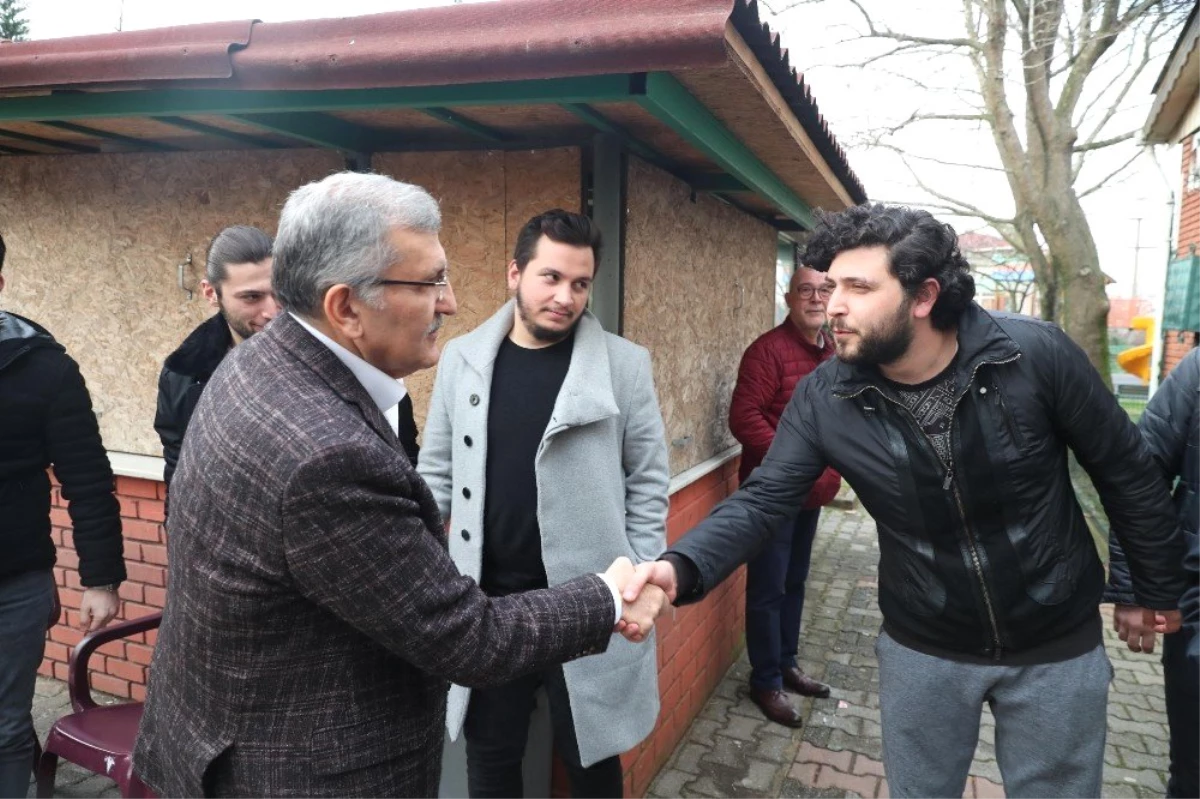 Murat Aydın Çubuklu\'da Site Ziyareti Gerçekleştirdi