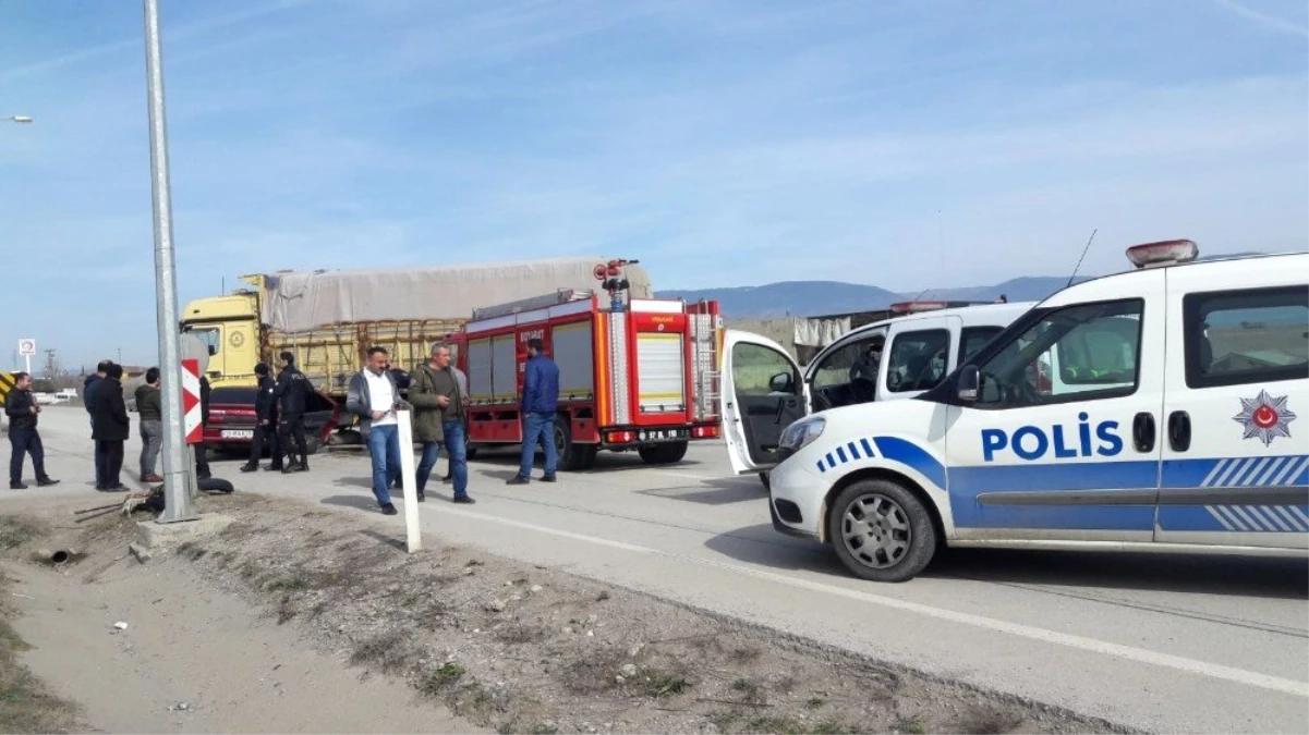 Sinop\'ta Trafik Kazası: 1 Yaralı