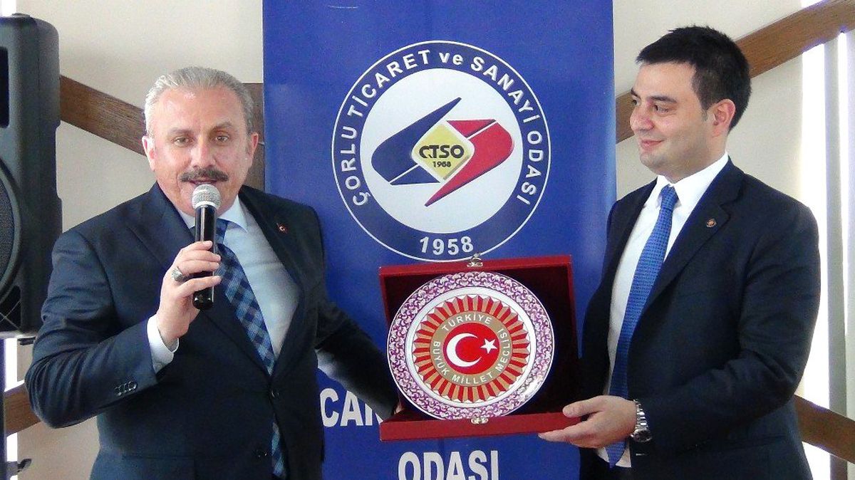 TBMM Başkanı Şentop Çorlu\'da