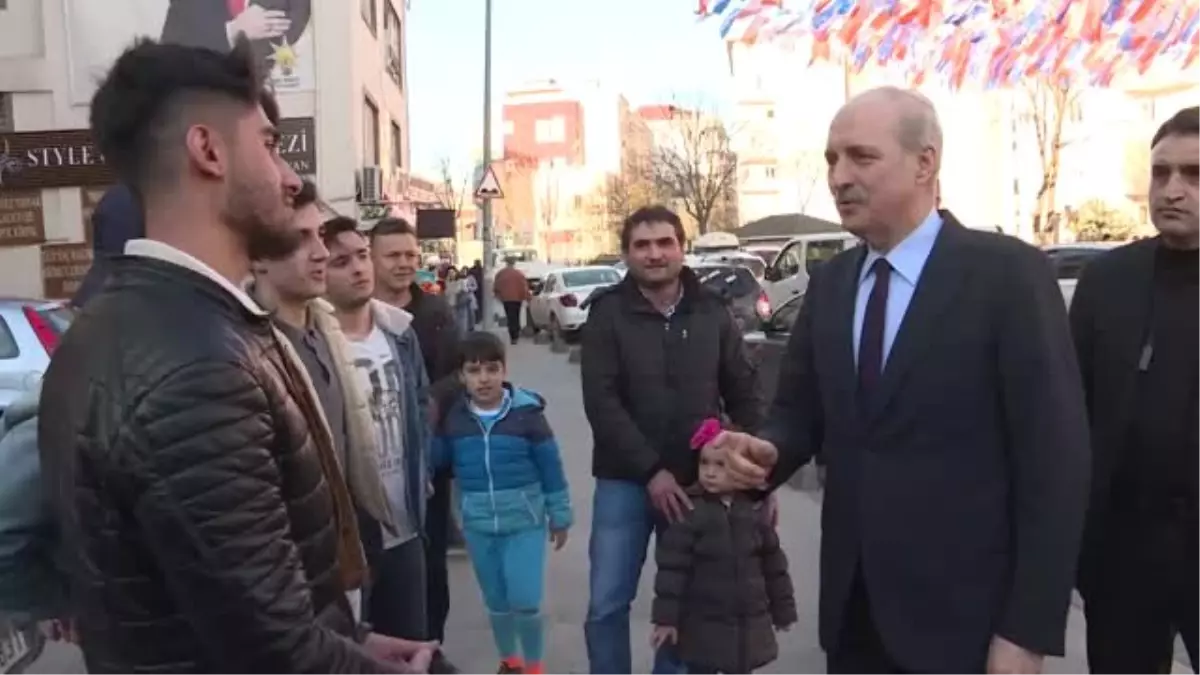 AK Parti Genel Başkanvekili Kurtulmuş, Sancaktepe\'de - İstanbul