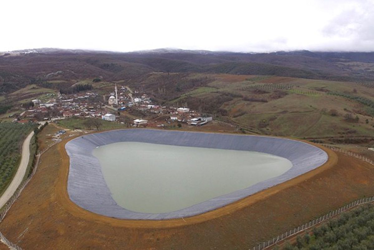 Bursa’da toprak suyla buluşuyor