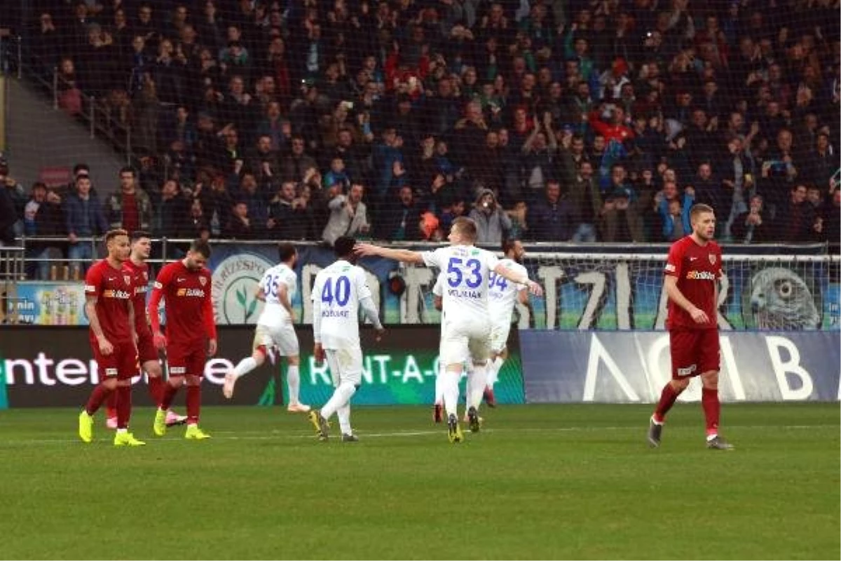 Çaykur Rizespor - İstikbal Mobilya Kayserispor: 3-0