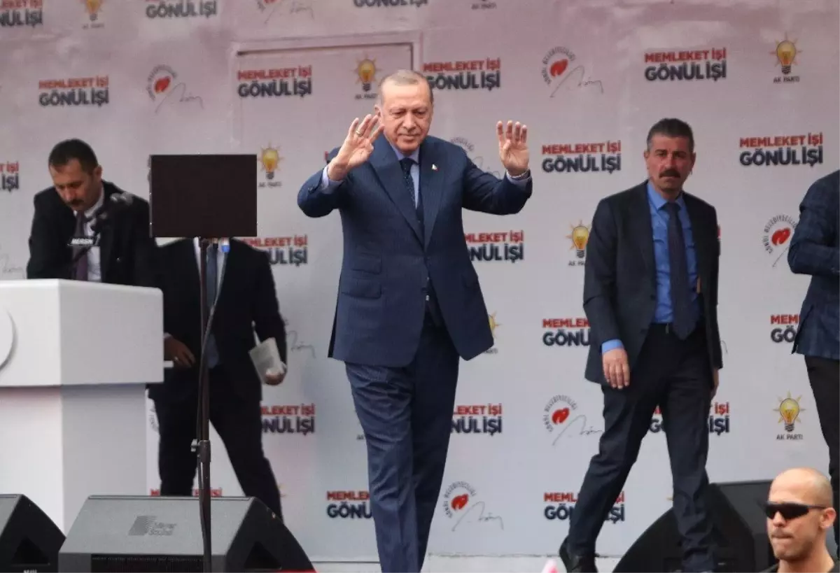 Cumhurbaşkanı Erdoğan Mersin\'de (2)