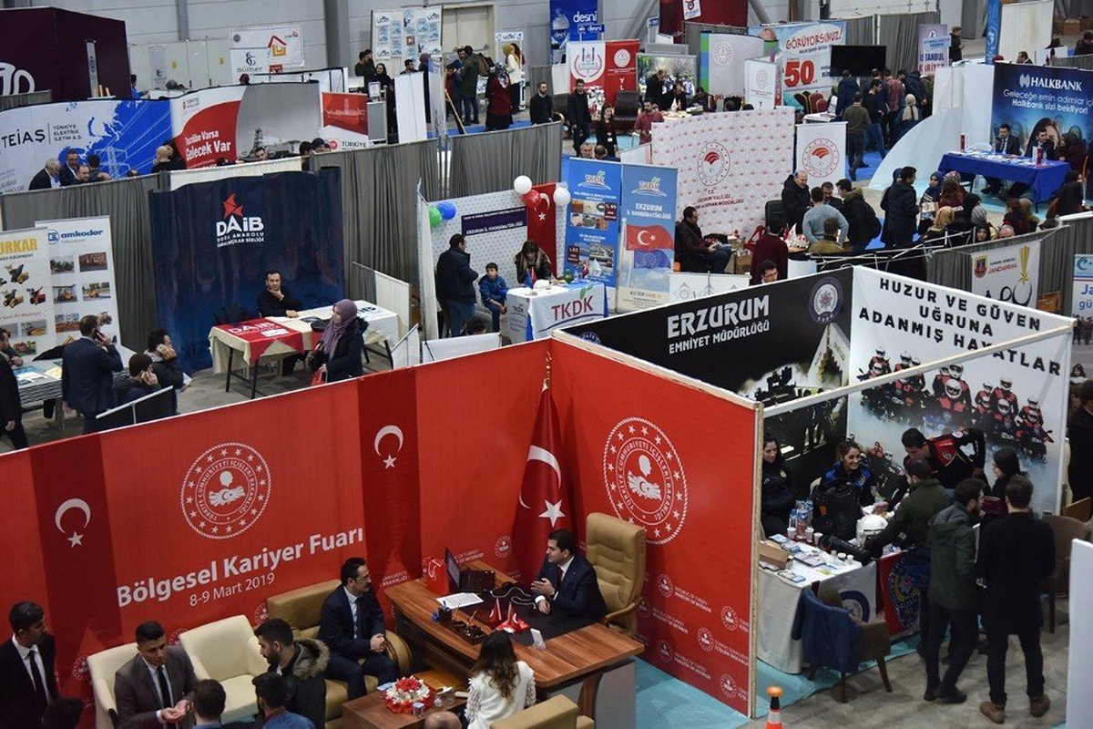 Doğu Anadolu Kariyer Fuarı Dkf\'19 Tamamlandı