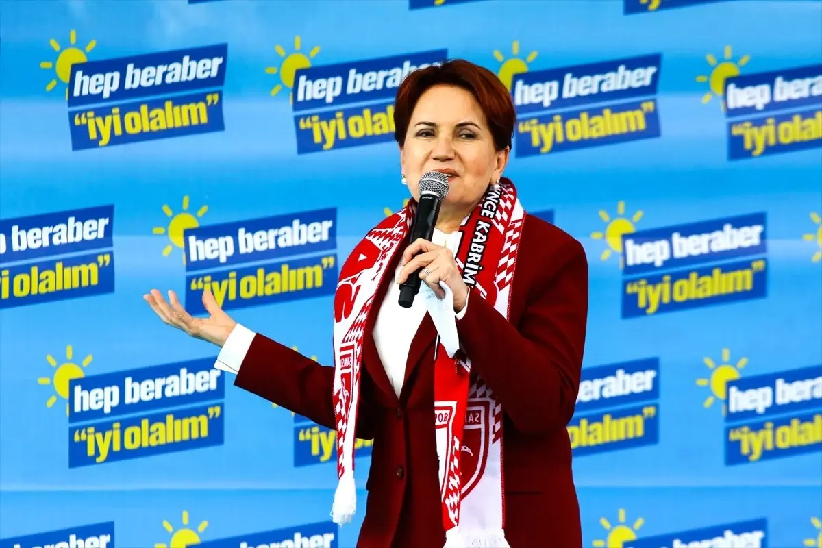 İyi Parti\'nin Samsun Mitingi