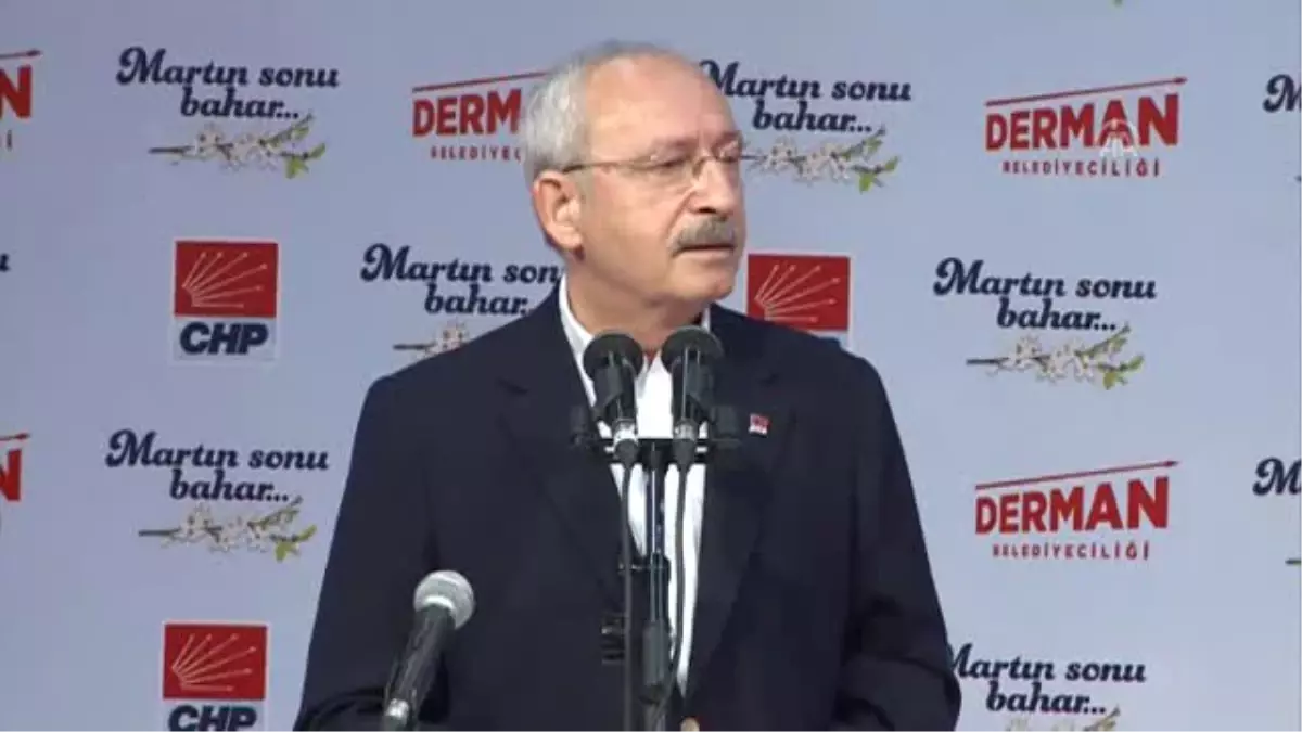 Kılıçdaroğlu: "Türkiye Özellikle Tarım Alanında Üretimden Büyük Ölçüde Koparıldı"