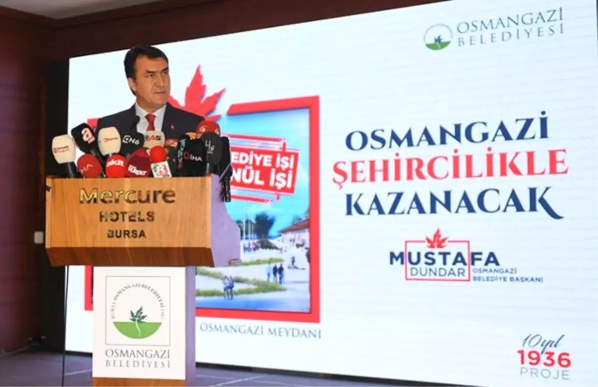 Osmangazi Meydanı Projesi Bursa kamuoyuna tanıtıldı