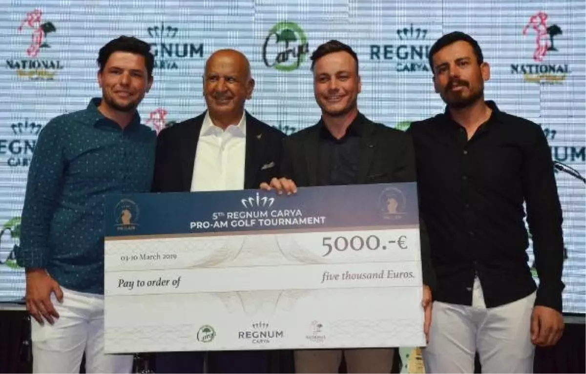 Regnum Carya Pro-Am Golf Turnuvası\'nın Şampiyonu Ali Altuntaş