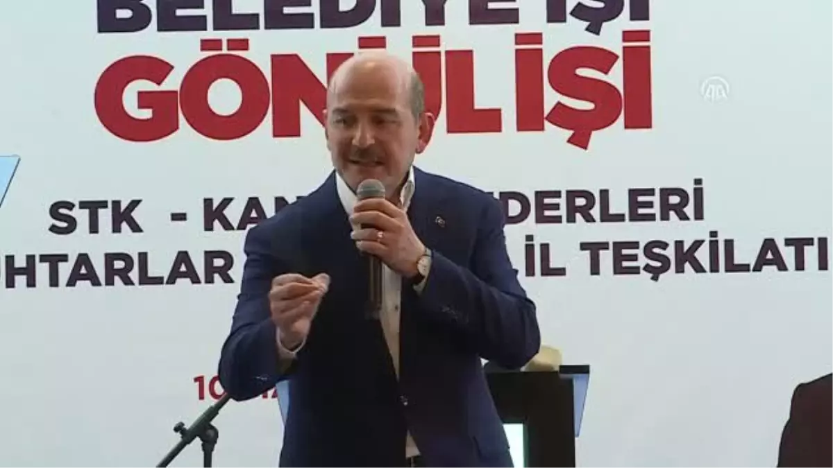 Soylu: "Onlar PKK\'nın Vekilidir, Terörün Vekilidir"