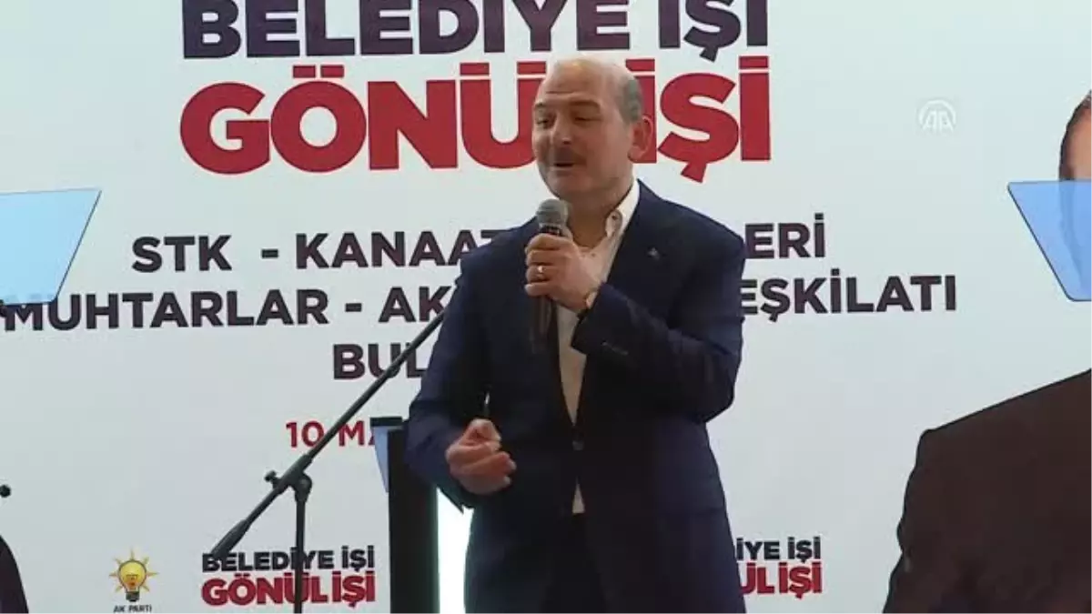 Soylu: "Terör Neredeyse Onu Boğar ve Terörü Oradan Tasfiye Edebilmek İçin Elimizden Gelen Her Şeyi...