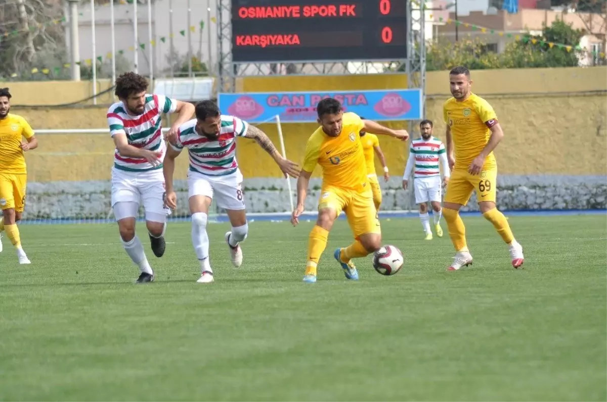 Tff 3. Lig: Osmaniyespor Fk: 0 - Karşıyaka: 0