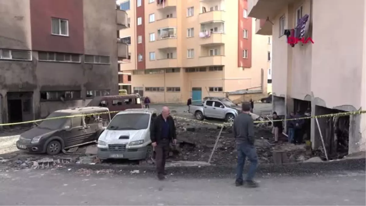 Trabzon\'da Patlayan Kazanın Hasarı, Gündüz Ortaya Çıktı