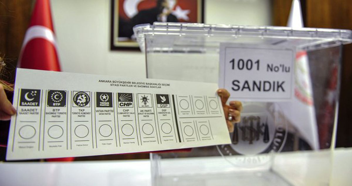 YSK'nın Paylaştığı Örnek Pusulalarda MHP'nin Adı Yok