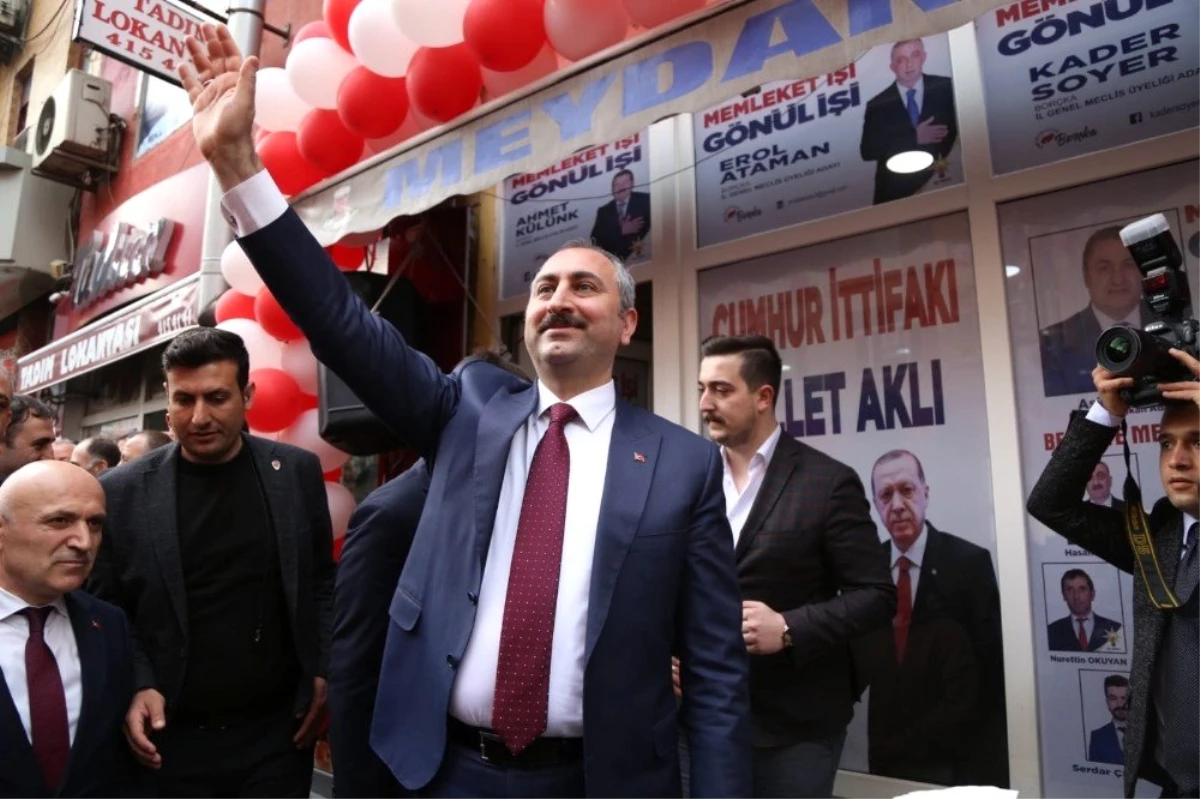 Adalet Bakanı Abdülhamit Gül: "Millet İttifakı Fetö\'nün Şişirdiği Balondur"