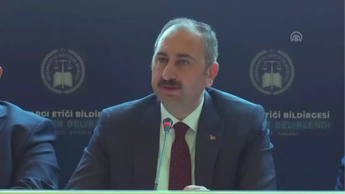 Adalet Bakanı Gül: "Adliyenin Kapısı Adaletin Kapısıdır, Bu Kapıya Gelen Herkes Hakkına Erişeceğini...