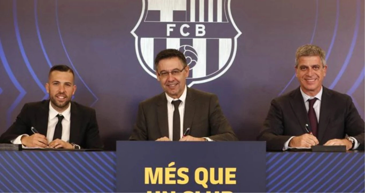 Barcelona, Alba\'nın Sözleşmesini Uzattı