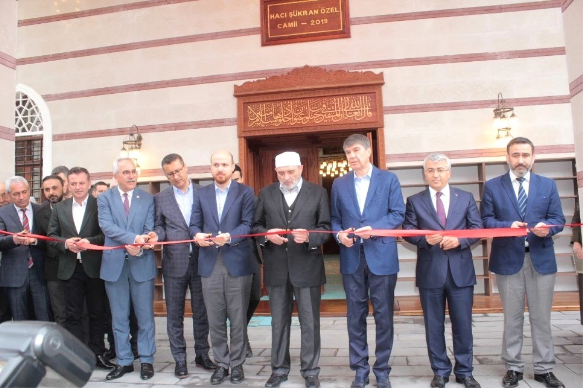Bilal Erdoğan Antalya\'da Cami Açılışına Katıldı