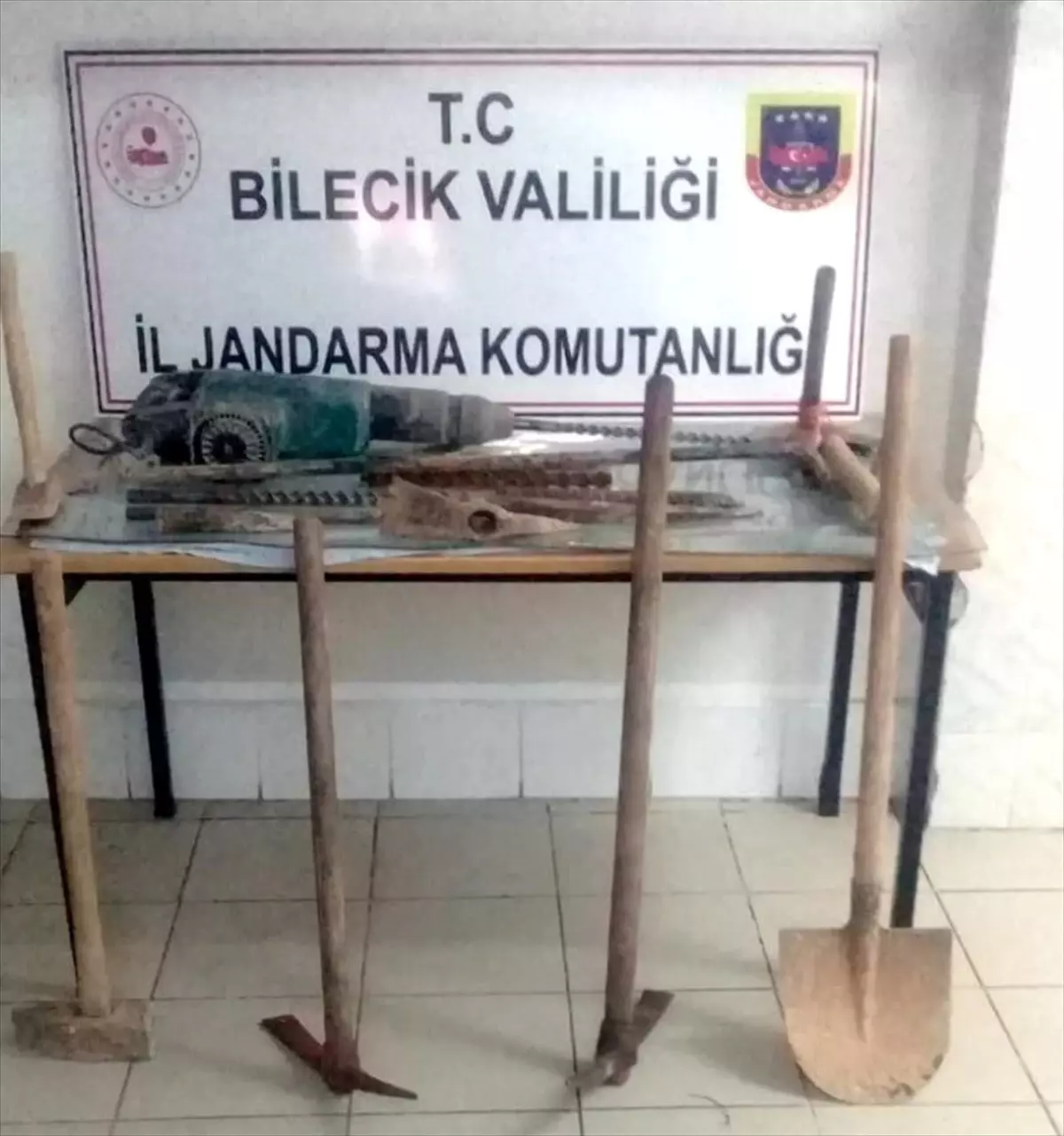 Bilecik\'te Kaçak Kazı İddiası