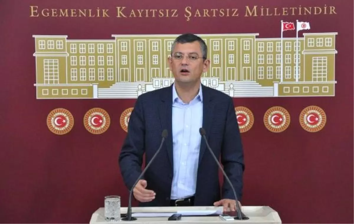 CHP\'li Özel: Mansur Yavaş ile İlgili İddialar, Seçim Sürecini Etkilemeye Yönelik